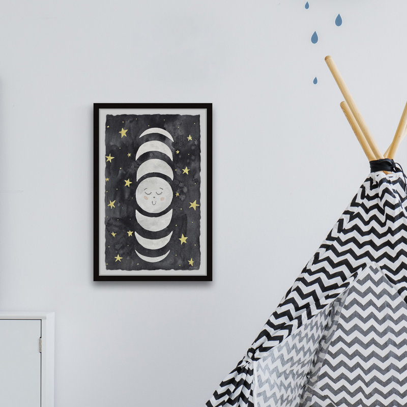 «Bickel Moon Berceuse», reproduction encadrée, H 30 po x l 20 po x P 1,5 po