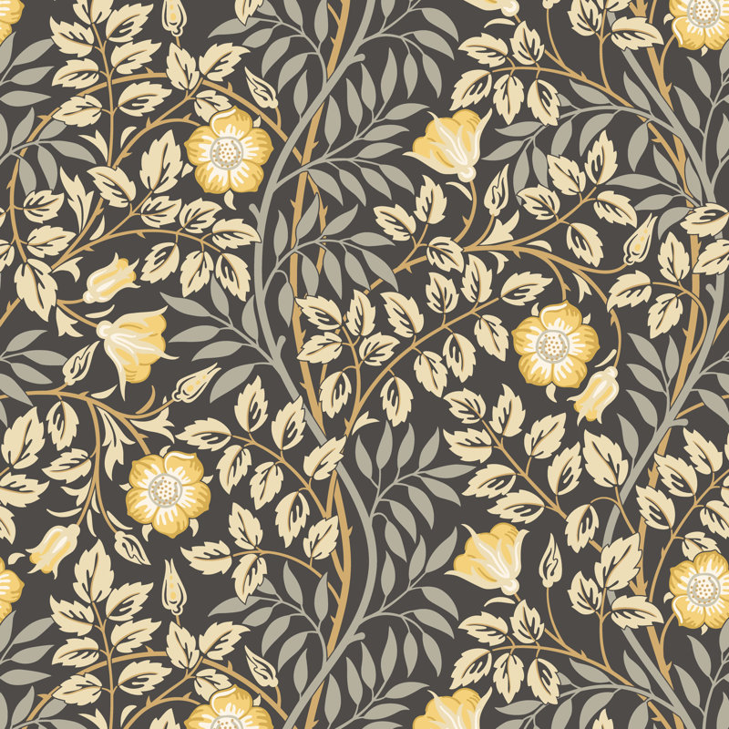 Padstow 10m x 50cm Matte Wallpaper Roll, Chalkboard
