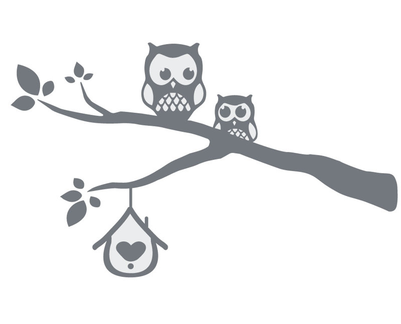 Non-Wall Damaging Wall Decal, 24" H x 40" W x 0.01" D, Storm Grey