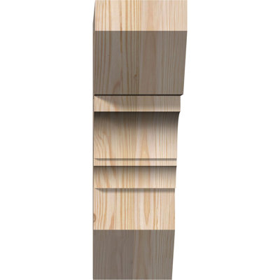 H 6'' W x 40'' D Wood Bracket/Corbel