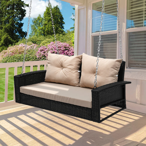 Lark Manor Cathy 2 Person Porch Swing & Reviews | Wayfair