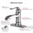 Single-handle Bathroom Faucet with Drain Assembly-60990918