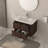 Wall Mounted Floating Bathroom Vanity With Sink