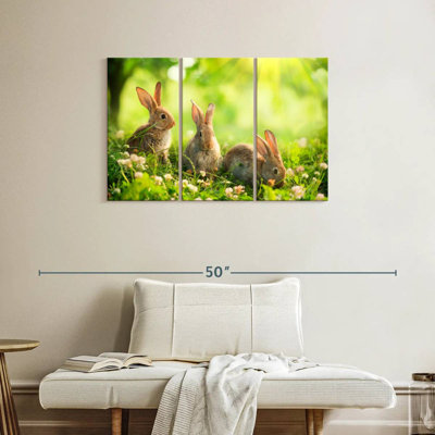 Brampt Rabbits By The Meadow