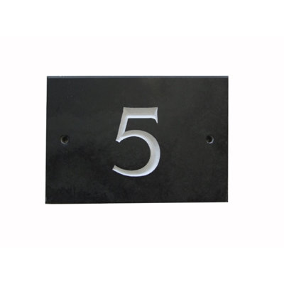 Odacia 10cm H Stone House Number