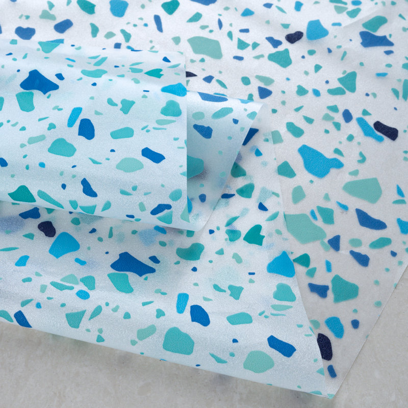 Rybicki Peva Waterproof Shower Curtain, Blue