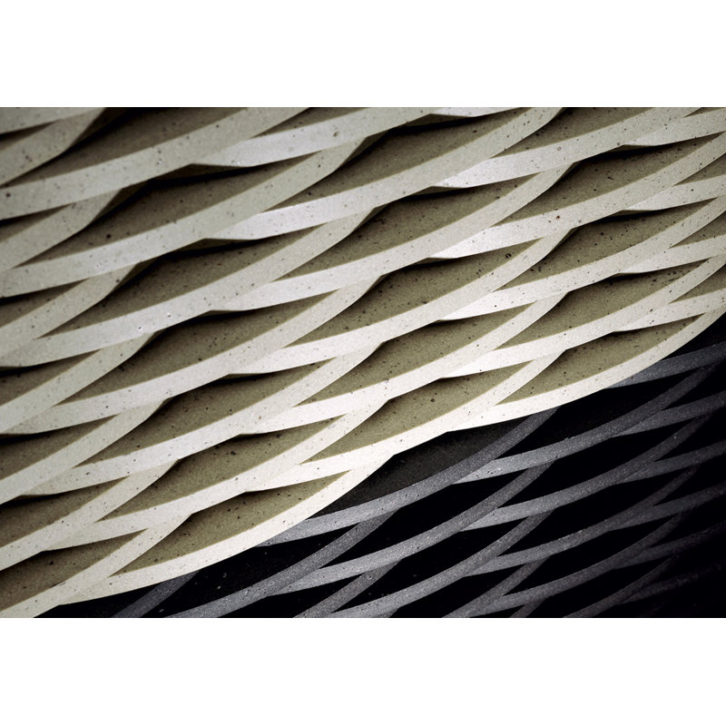 Crescent Border 0.39" x 6" Ceramic Linear Mosaic Wall Tile, White