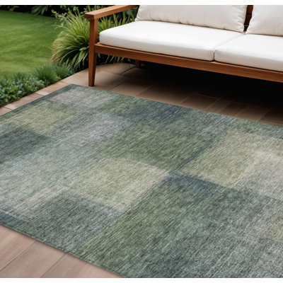 Tapis intérieur lavable abstrait 8 pi x 10 pi gris