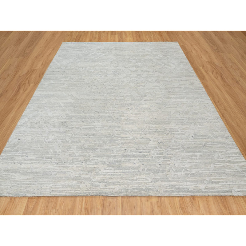 Dhilon One-of-a-Kind 10' X 10' New Age Square Wool Area Rug