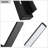 15 In. 1-Light Sand Black Integrated LED Outdoor Wall Sconce - Dimmable 3000K, Wet Rated, Contemporary Style