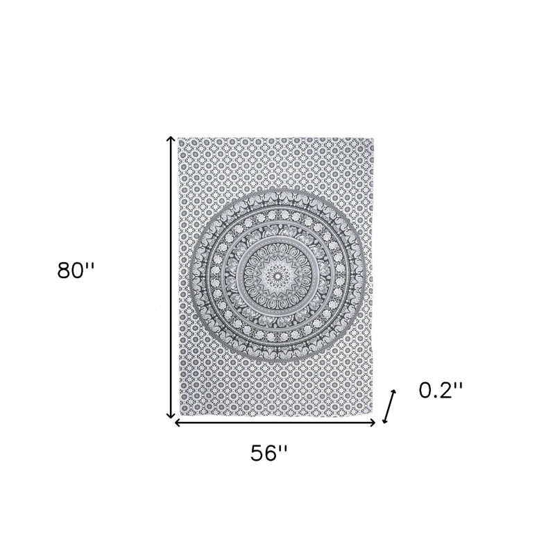 Tapisserie 80 po x 56 po Mandala