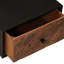 40 cm W Solid Wood Bedside Table