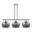 Luminaire suspendu linéaire pour îlot de cuisine 3 lumières Cassana-748058083-748058080-748058081