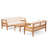 Mcclurg Teak Sofa Seating Group with Cushions-4820102-85007155