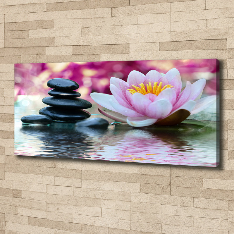 Water Lily - No Frame Print on Canvas