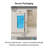 Freestanding 3-Arm Towel Rack in Stainless Steel