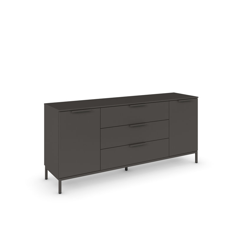 Flipp 3 - Drawer Chest of Drawers, Graphite