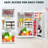 Reversible Door 2.6 Cu.   Ft. Chic Mini Fridge with Freezer - 7 Precise Temp Controls, 2 Easy-Clean Shelves, Perfect for Bedrooms, Offices & Dorms, Crisp White Finish-51954042