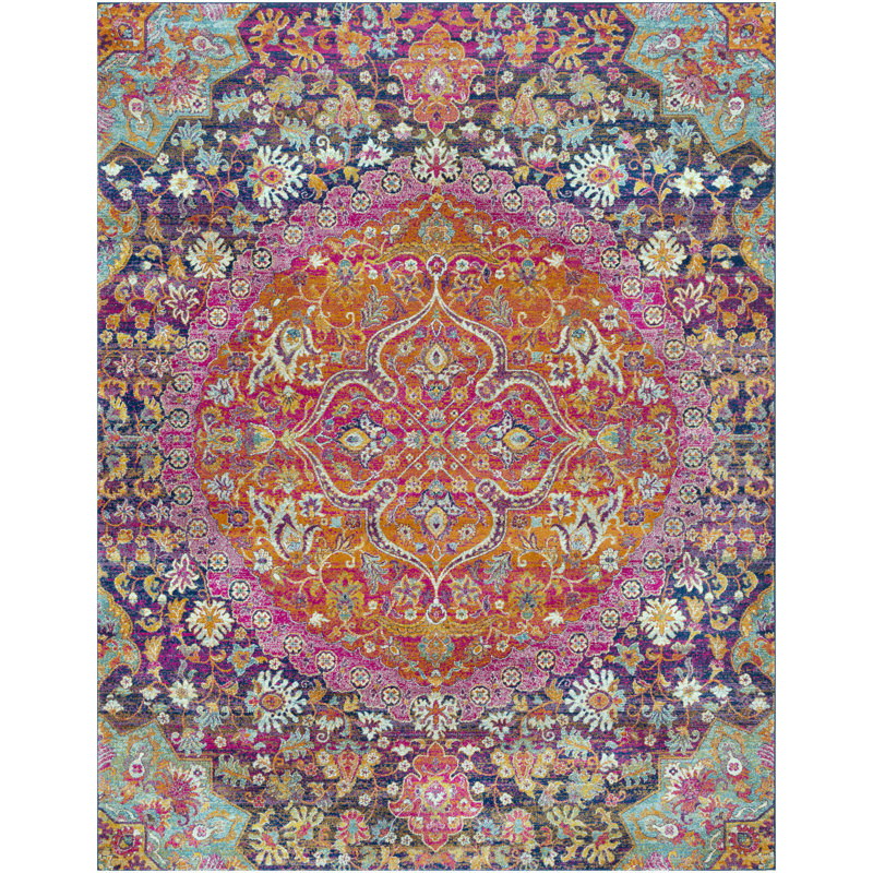 Adelia Oriental Indoor Rug, Rectangle 3'11" x 5'7"
