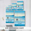 «Misty Blue Sunrise», reproduction encadrée - galerie Cavas-1961150146