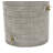 Good Ideas 50 Gallons Plastic Drainable Dual Overflow Planter Rain Barrel-15307868