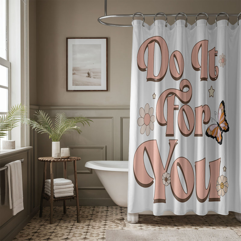 Tawan Shower Curtain, 74"H x 71"W