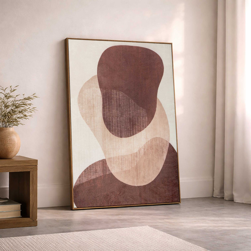 Earthen Strata II, toile peinte à la main