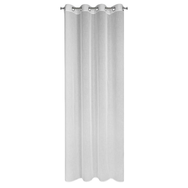 Giffie Room Darkening Curtain Pair, White, 140cm W x 250cm L