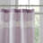 Serene Faux Silk Embroidered Floral Shower Curtain-356701366-356701362