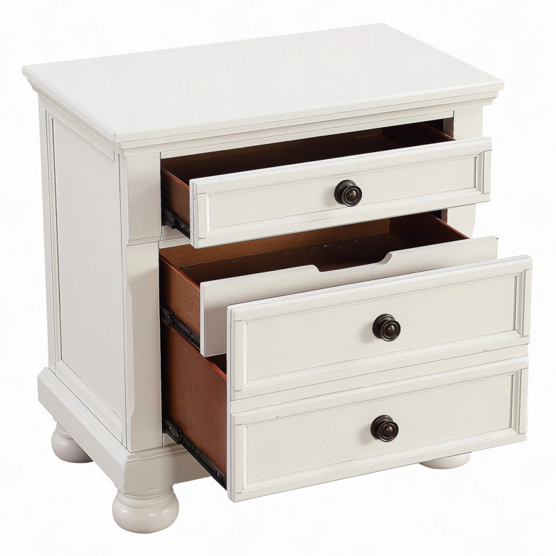Table de chevet, table de chevet avec pieds cachés