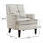 Arene Upholstered Armchair-679155697
