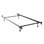 Barrières de lit et supports - Cadres de lit de tête de lit / pied de lit, rails de lit et supports centraux avec patins, simple / double, 4 pieds avec patins