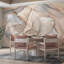 Murale beige neutre en pierre-682216000