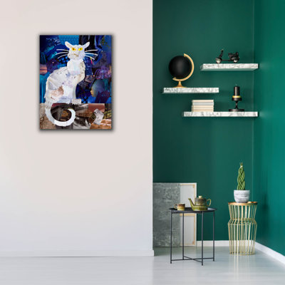 " Le Chat Blanc " by Artpoptart