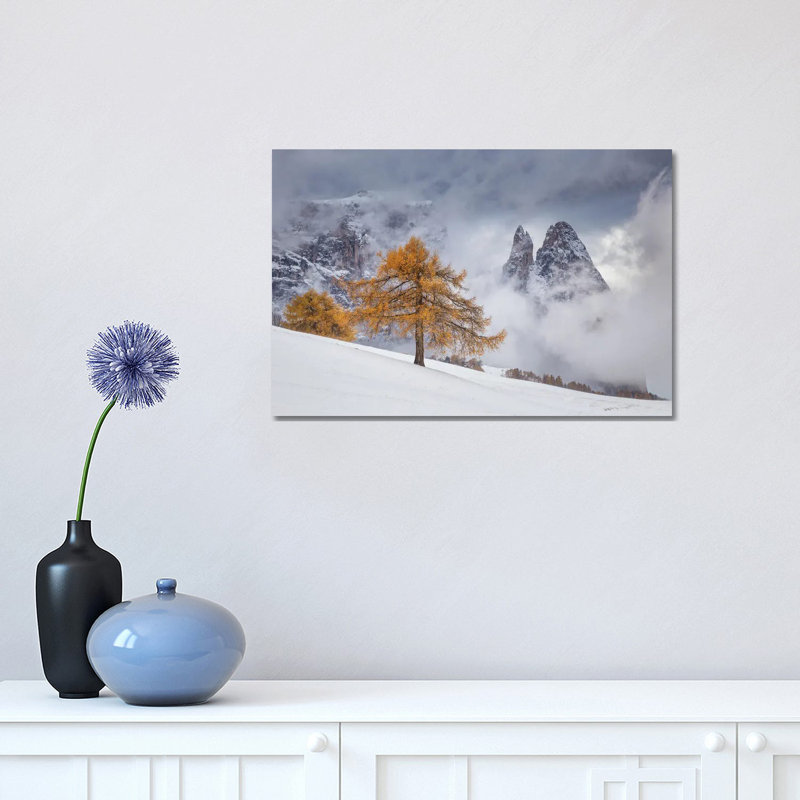 Between Seasons by Lazar Ioan Ovidiu - Wrapped Canvas Print, 30.48 cm H x 45.72 cm W