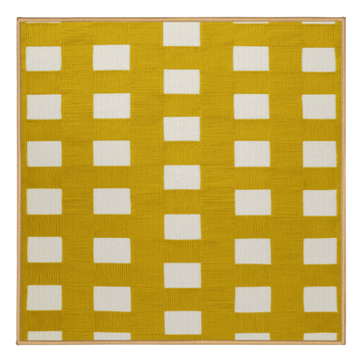Tapis botanique brun lavable à la machine