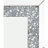 ACME Noralie Accent Mirror, Mirrored & Faux Diamonds