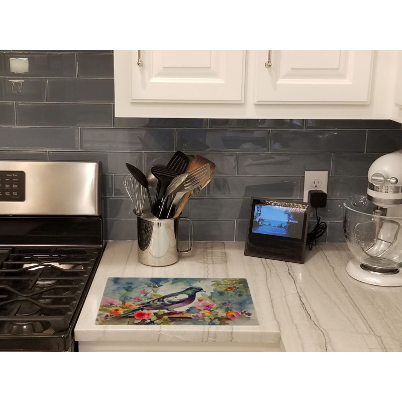 Pigeon Glass Cutting Board
