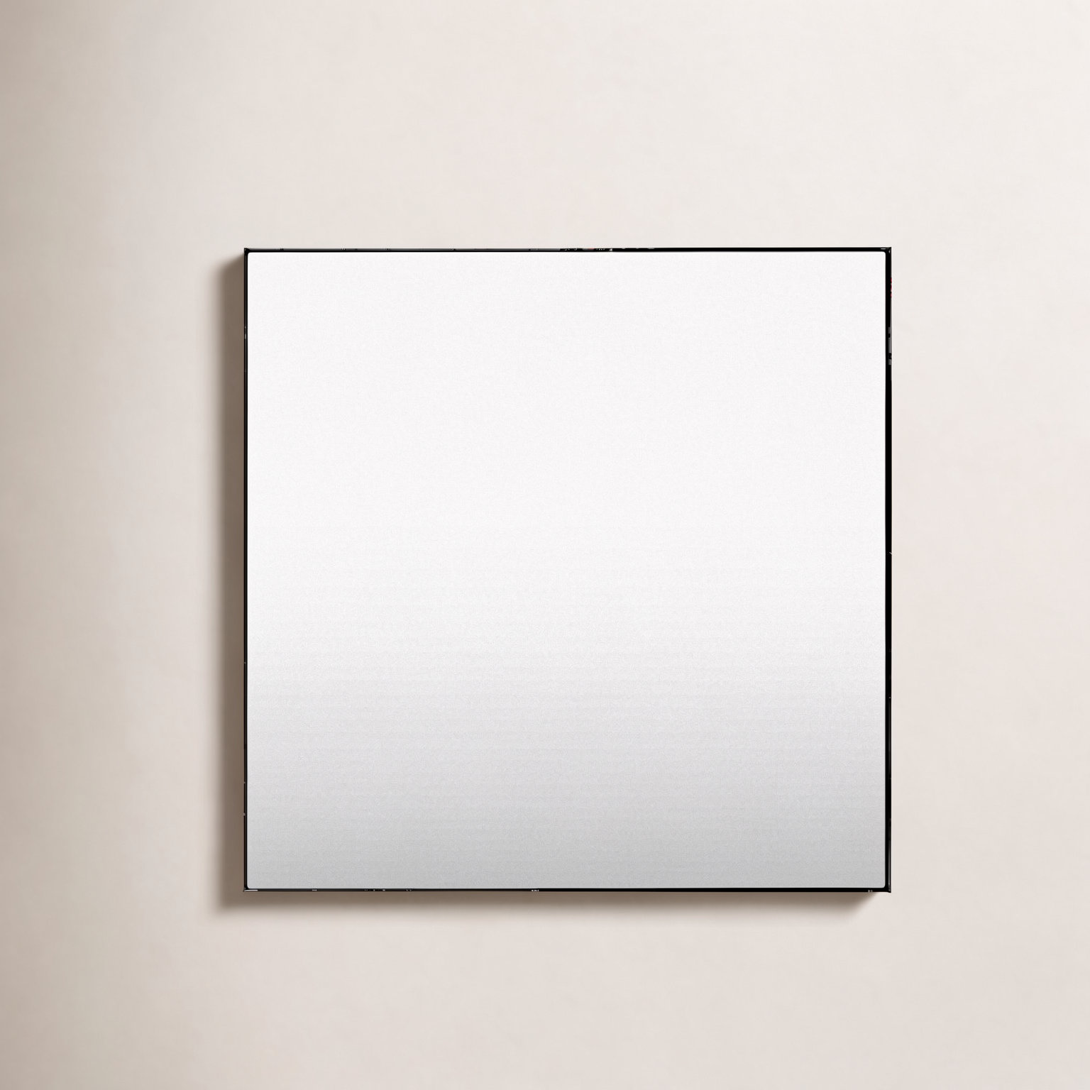 30" Beveled Accent Mirror, 18" x 18"