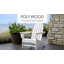 Chaise Adirondack Vineyard de POLYWOOD-27659450