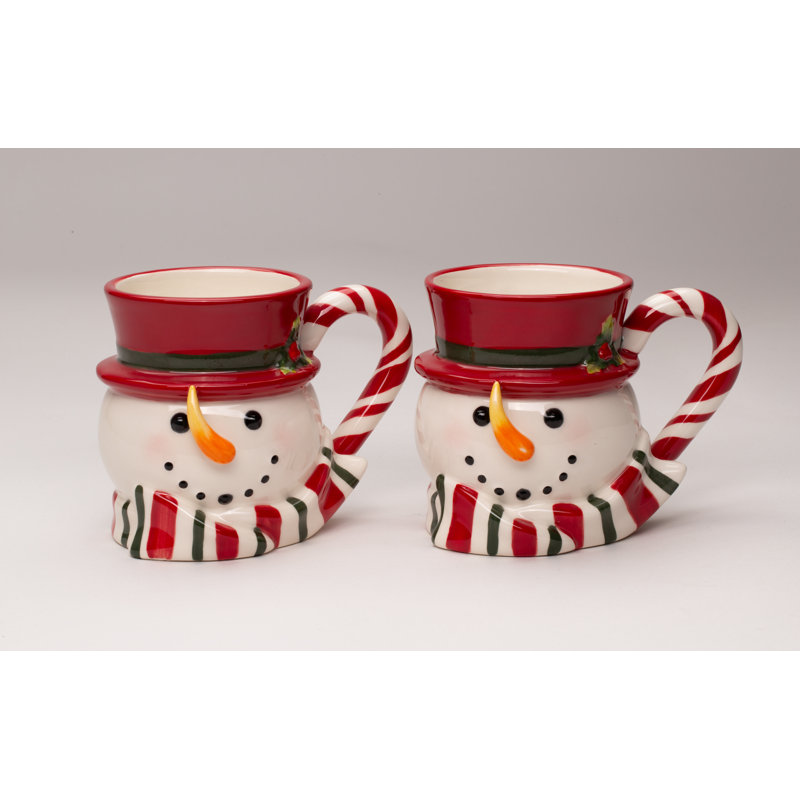 Grande tasse à café bonhomme de neige Dandre
