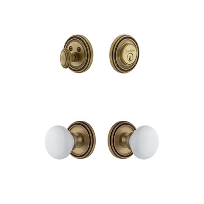 Soleil Knobs with Deadbolt