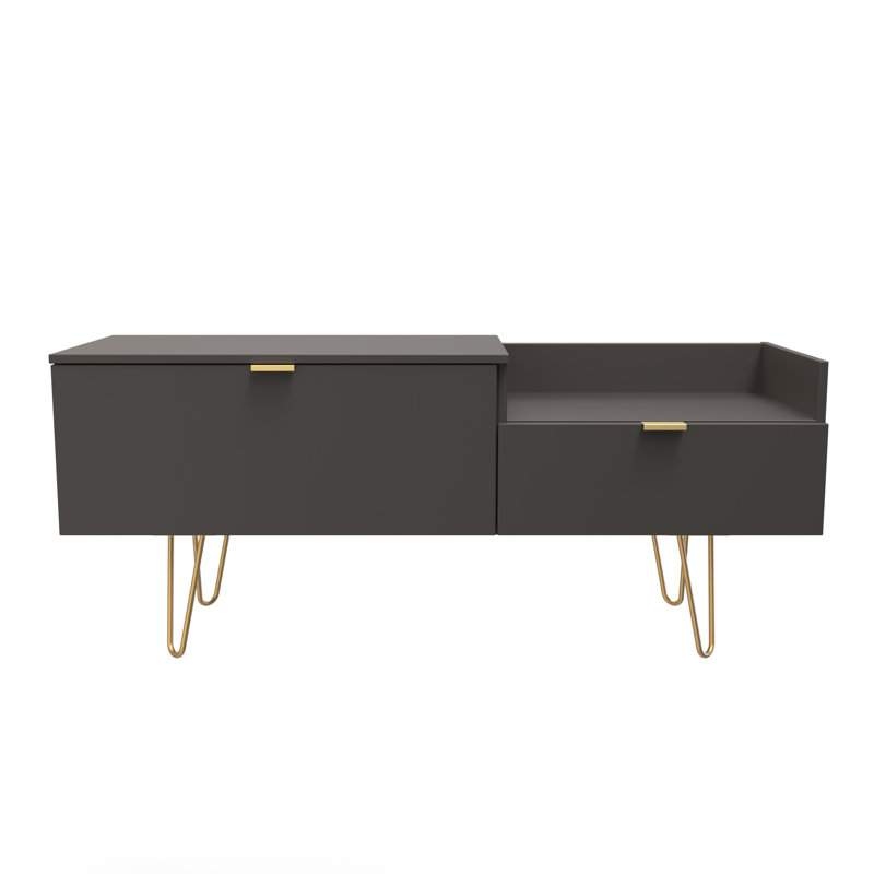 Taeyah TV Console Unit, Grey