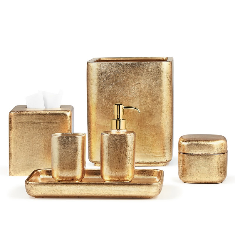 Ava Bathroom Tray, Gold