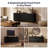 Fluted Mid-Century Modern Tv Stand With Soft-Close Doors, Fits Tvs Up To 75"-858566446