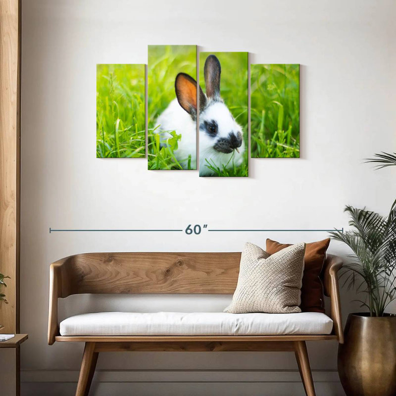 Brampt Grass Munching Rabbit