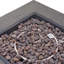 STONEWALL 32” SQUARE PROPANE FIRE PIT.