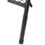 Échelle de pneu réglable et pliable, marchepied en acier noir durable, tabouret polyvalent pour accès au toit d'un véhicule utilitaire, camping et lavage de voiture