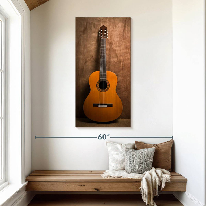 Guitare classique, H 48 po x l 24 po
