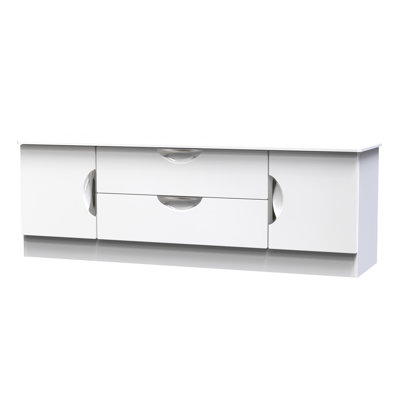 Rutilio Unfinished TV Stand for TVs up to 65"